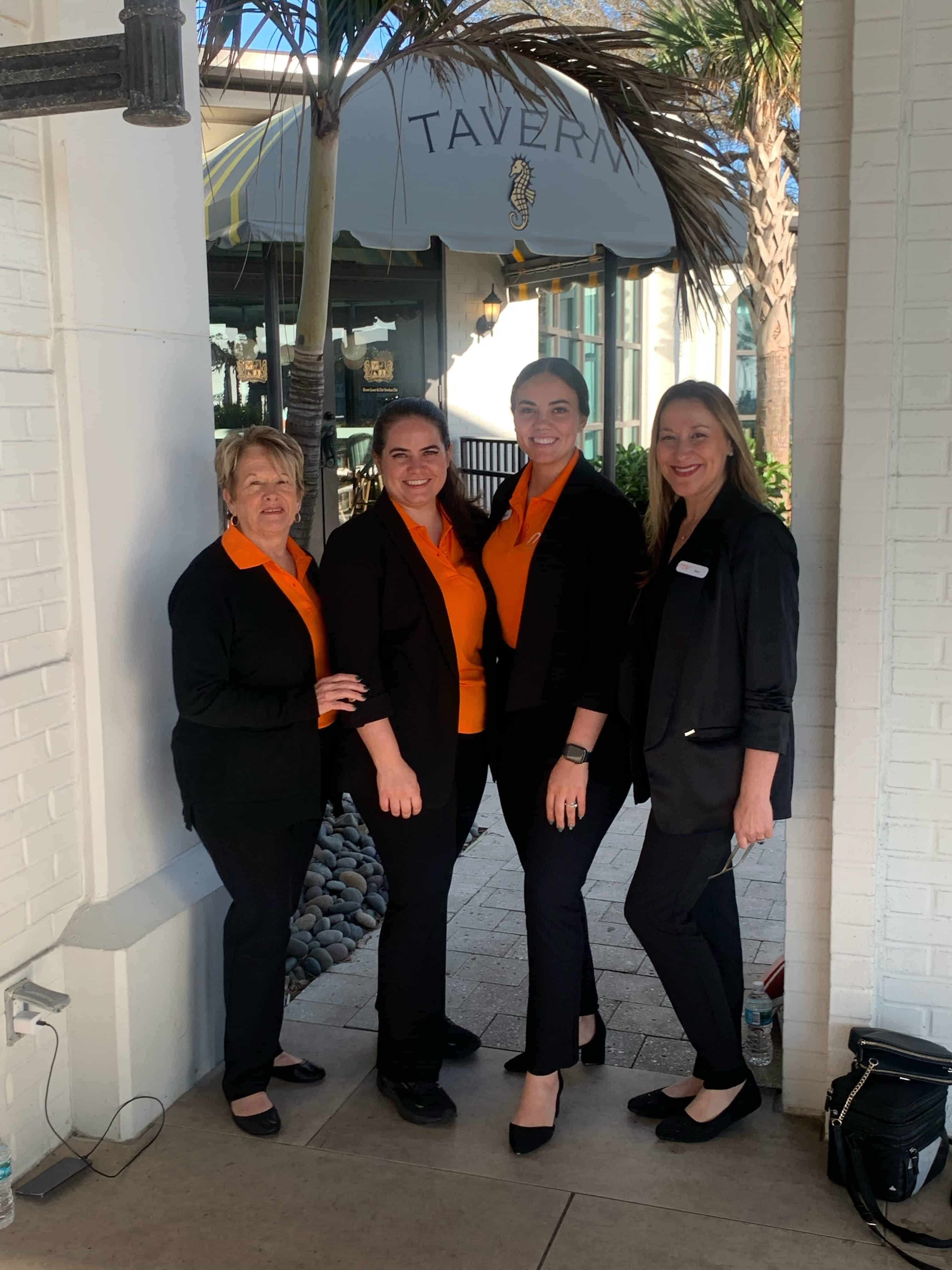 FTS Limousine event coordinators managing large group arrivals and departures at the Ponte Vedra Inn & Club during THE PLAYERS Championship week.